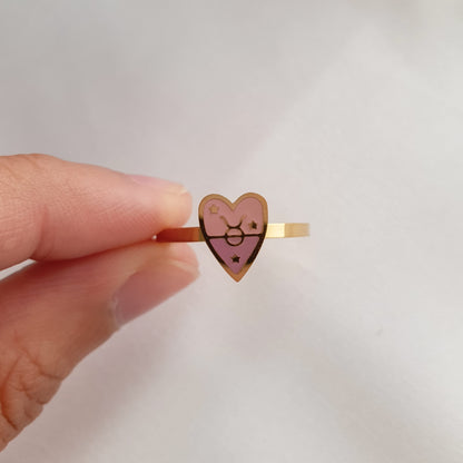 Anillo Signo Zodiacal (ajustable)