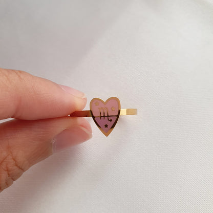 Anillo Signo Zodiacal (ajustable)