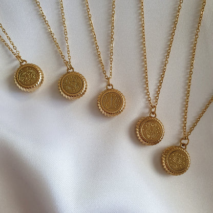 Collar Signo Zodiacal (Liquidación, solo quedan Acuario y Libra disponibles)