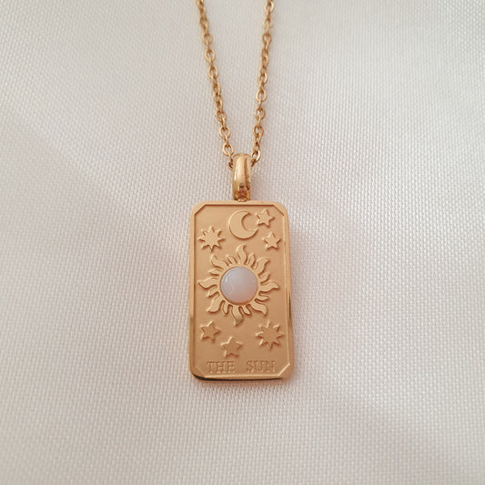 Collar The sun tarot